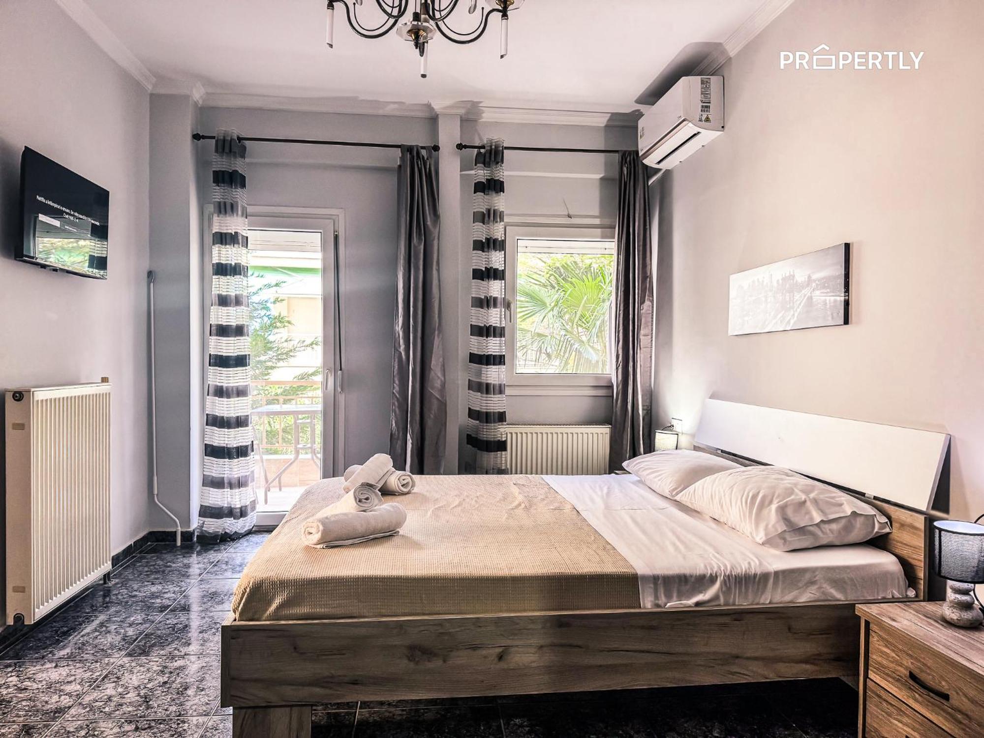Apartament Seaside Retreat #Propertly Nea Kallikrateia Zewnętrze zdjęcie